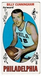 1969 Topps Basketball #40 Billy Cunningham - Philadelphia 76ers RC